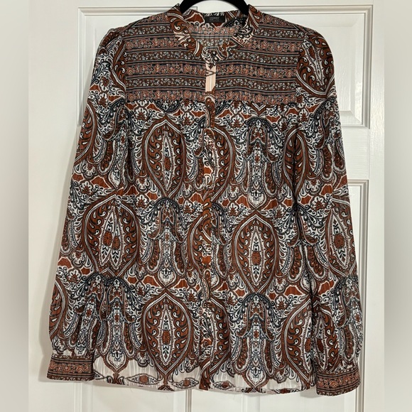 Paisley print blouse - Picture 2 of 14
